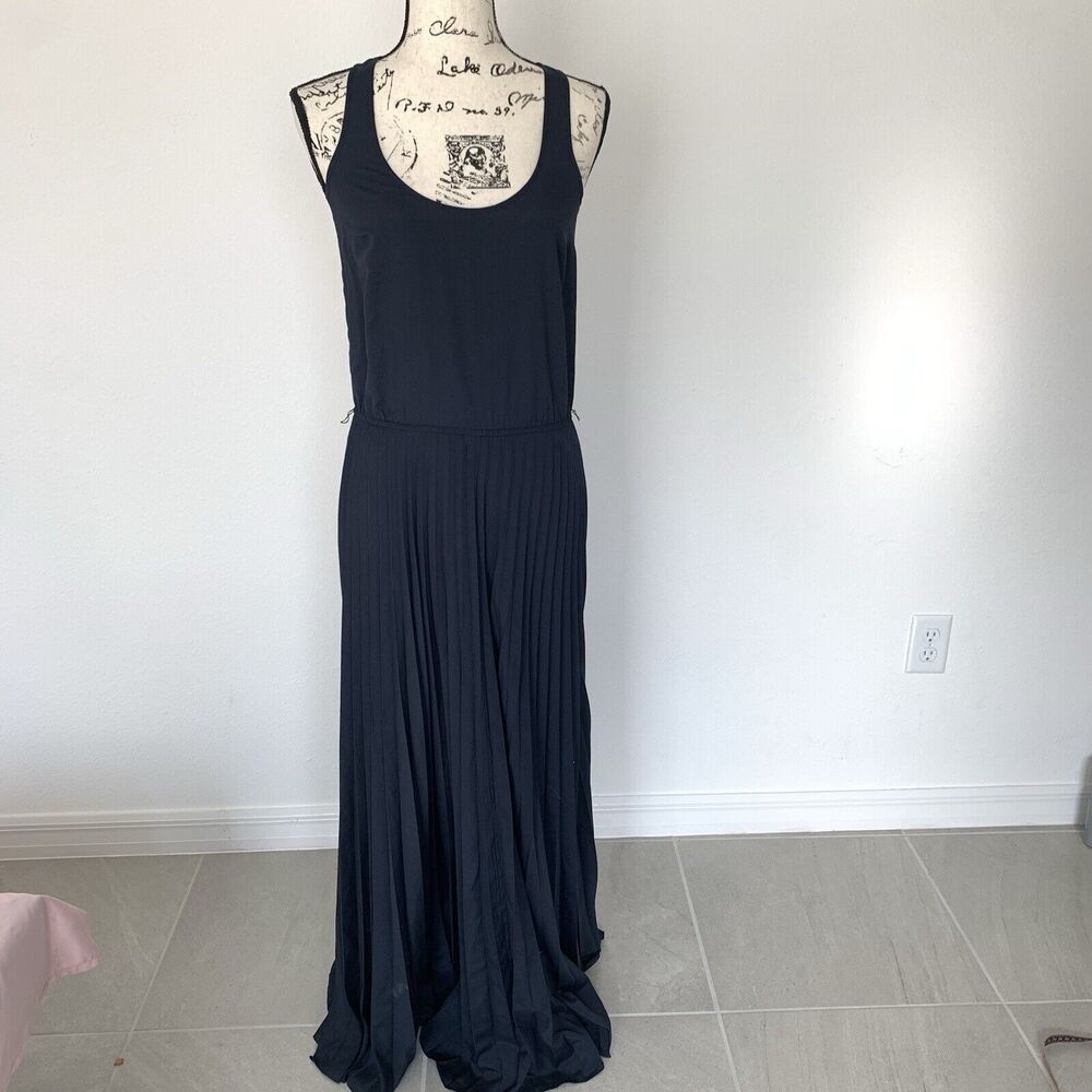 Michael Kors Black Chiffon Maxi Dress Size XS